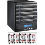 Thecus 15TB (5 x 3TB) N5550 5 Bay Enterprise Tower NAS Server Kit with Hard Drives