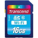 Transcend 16GB SDHC Memory Card Wireless Class 10