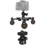 Cinetics CineSkates Pro Tabletop Dolly & Ballhead Kit