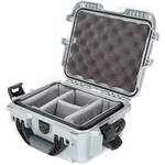 Nanuk 905-2005 Case with Padded Divider (Silver)