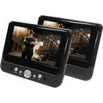 Impecca DVP-DS720 7" Dual Screen Portable DVD Player