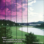 LEE Filters 4x6" Graduated Magenta 1 Resin Filter - Soft Edge