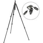 Manfrotto 190 Pro 3-Section Aluminum Tripod with 804RC2 3-Way Pan/Tilt Head Kit
