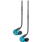 Shure SE215LTD Limited Edition Sound-Isolating In-Ear Stereo Earphones (Translucent Blue)