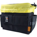 Ape Case Cubeze Case QB45 Flexible Storage Case (Black with Hi Vis Yellow Interior)
