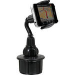 Macally Adjustable Automobile Cup Holder Mount for Cell Phones, Smartphones, GPS and PDA