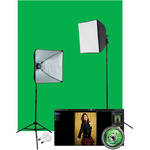 Westcott Illusions uLite 2-Light Green Screen Photo Lighting Kit (120VAC)