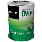 Sony Recordable Storage DVD+R (Pack of 100)