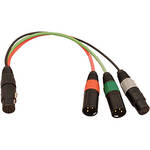 Ambient Recording BRKOUT XLR-7/F to 2x XLR-3/M w/XLR-5/F