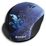 Verbatim Wireless Optical Design Mouse (Blue Design)