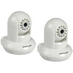 Foscam Wireless IP Camera With IR Lens Kit (2-Pack, White)