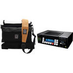 AJA Ki Pro Recorder / 250GB HDD / Compatible Porta Brace Case Kit