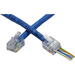 Platinum Tools 100026LTC EZ-RJ12/11 Long Tab Connector (Pack of 50)