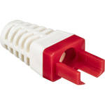Platinum Tools Strain Relief for EZ-RJ45 CAT 6+ Connector (50-Pack, Clamshell)
