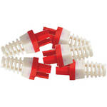 Platinum Tools Strain Relief for CAT6 Connector (Red)