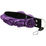 Capturing Couture Organza Collection: 1.5" Wristlet Camera Strap (Purple)