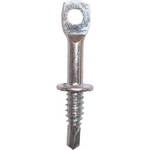 Platinum Tools JH941-100 Eye Lag Screw with 2" Overall Self Drill, 1/4" Hole, & 3/4" Thread