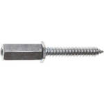 Platinum Tools JH950-100 Threaded Rod with 1/4"-20 Male Couplers & 1 1/2" Sharp Point Screw