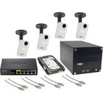 ACTi 4x 1MP Cube Cameras and Standalone Network Video Recorder Kit