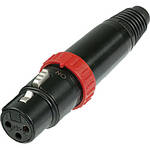 Neutrik NC3FXS-B FXS 3-Pole Female Cable Connector