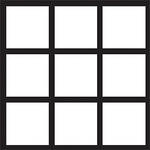 Gam Three Panel French Window Cookie Roll (4.0 x 12')