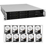 Synology RS2212-PLUS 10-BAY 2U RACK MNT/20TB HD