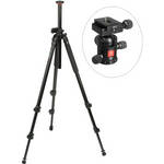 Oben AC-2310LA 3-Section Aluminum Lateral Tripod With BB-0 Ball Head Kit
