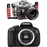 Ikelite 6871.65 Underwater Housing Kit with Canon EOS Rebel T4i Camera Body