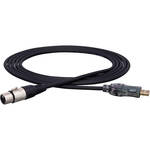 Hosa Technology Tracklink Microphone XLR Female to USB Interface Cable (10')