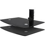 Xtreme Cables 17920 Wall Mount with Two Universal Glass Shelves