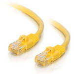 C2G Cat5e 350MHz Snagless Patch Cable - Yellow, 1'