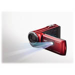 Sony 16GB HDR-PJ380 60p HD Handycam Camcorder with Projector (Red)