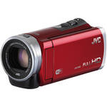 JVC GZ-EX310 Full HD Everio Camcorder (Red)