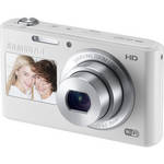 Samsung DV150F Dual-View Smart Digital Camera (White)