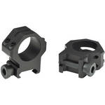 Weaver 4-Hole Tactical 1" Picatinny Mounting Rings (Medium, Matte)