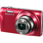 Fujifilm FinePix T550 Digital Camera (Red)