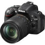 Nikon D5200 Digital SLR Camera with 18-105mm Lens (Black)