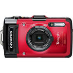 Olympus Tough TG-2 iHS Digital Camera (Red)