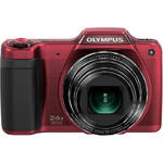 Olympus SZ-15 Digital Camera (Red)