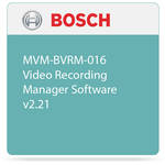Bosch MVM-BVRM-016 Video Recording Manager Software v2.21