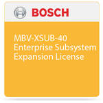 Bosch MBV-XSUB-40 Enterprise Subsystem Expansion License