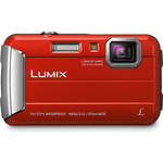 Panasonic Lumix DMC-TS25 Digital Camera (Red)