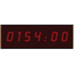 alzatex DSP256B_OAK 6-Digit Display with 2.33"-High Solid-Segment Digits