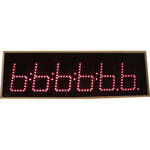 alzatex DSP506B_OAKE 6-Digit Display with 5" High LED Digits