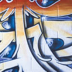 Lastolite Urban Collapsible Background (5 x 7', Distressed Paper/Graffiti)