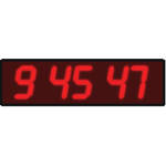 alzatex DSP506B6 6-Digit Display with 5" High LED Digits (Black)