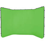Lastolite 13'PANORMC BCKGRND 4m COVER CHRMKY/GRN
