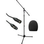 Ultimate Support Microphone Accessory Kit with Boom Stand