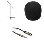 Ultimate Support Minus the Mic Kit - Boom Stand, Windscreen and Cable