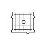 Beattie Intenscreen Focusing Screen - Grid-Lines & Horizontal Split-Image